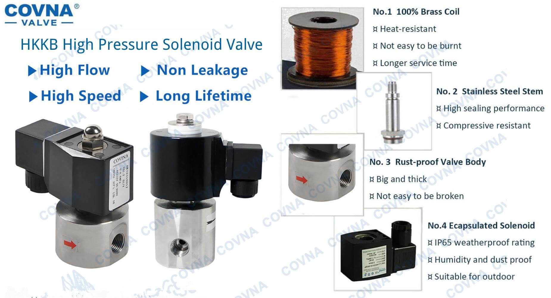 High-pressure-solenoid-valve